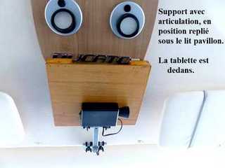 support avec articulation